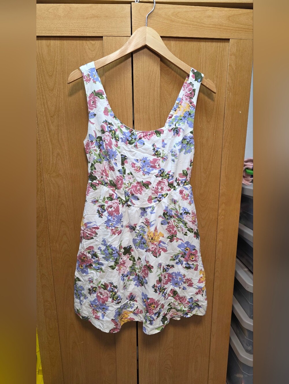 Sincerely Jules Floral Sleeveless Mini Dress